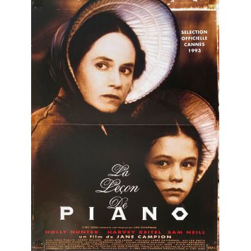 LA LECON DE PIANO Affiche de film- 40x54 cm. - 1993 - Holly Hunter, Jane Campion