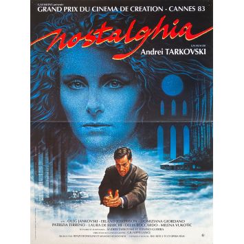 NOSTALGHIA Affiche de film- 40x54 cm. - 1983 - Oleg Yankovskiy, Andrei Tarkovski 