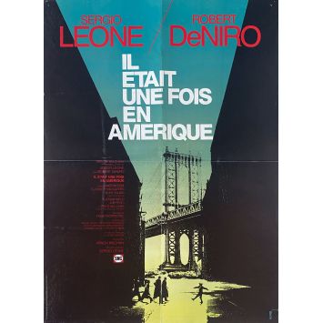 IL ETAIT UNE FOIS EN AMERIQUE Affiche de film- 60x80 cm. - 1984 - Robert de Niro, Sergio Leone
