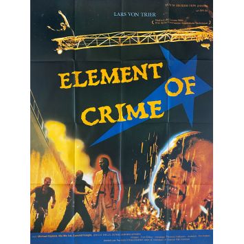 ELEMENT OF CRIME Affiche de film- 120x160 cm. - 1984 - Michael Elphick, Lars Von Trier