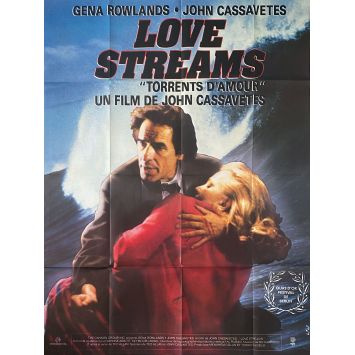 LOVE STREAMS - TORRENTS D'AMOUR Affiche de film- 120x160 cm. - 1984 - Gena Rowlands, John Cassavetes