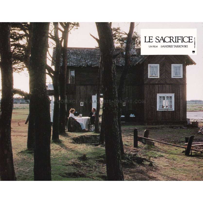 THE SACRIFICE Original Lobby Card N02 - 9x12 in. - 1986 - Erland Josephson, Andrei Tarkovski