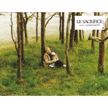THE SACRIFICE Original Lobby Card N03 - 9x12 in. - 1986 - Erland Josephson, Andrei Tarkovski
