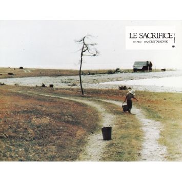 LE SACRIFICE Photo de film N09 - 22x28 cm. - 1986 - Erland Josephson, Andrei Tarkovski