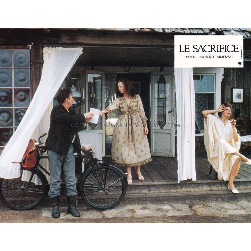 LE SACRIFICE Photo de film N10 - 22x28 cm. - 1986 - Erland Josephson, Andrei Tarkovski