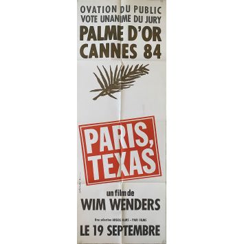 PARIS TEXAS Affiche de film- 60x160 cm. - 1984 - Nastassja Kinski, Wim Wenders