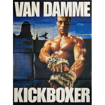 KICKBOXER Original Movie Poster- 47x63 in. - 1989 - Jean-Claude Van Damme, Mark DiSalle