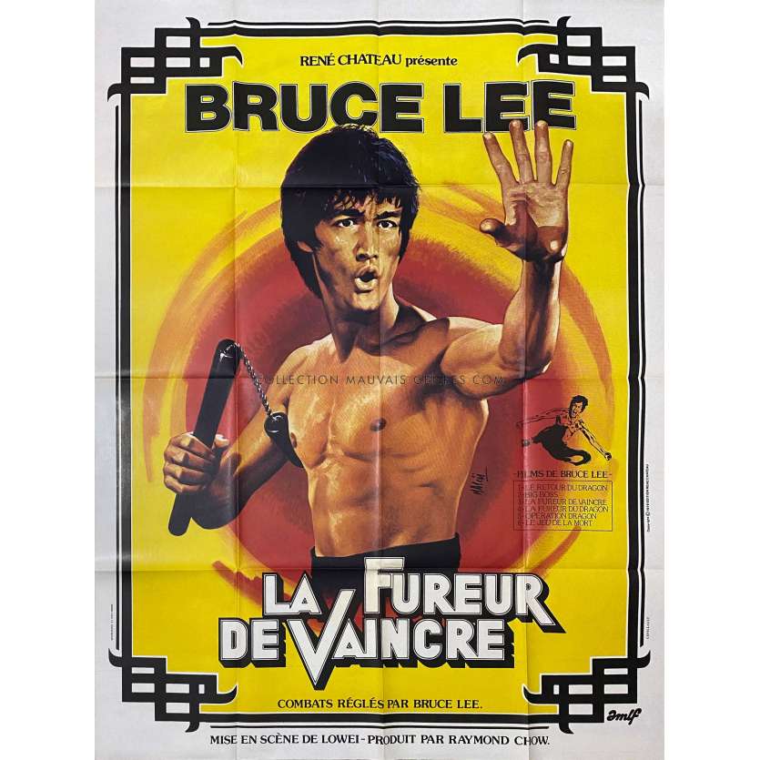 THE CHINESE CONNECTION Original Movie Poster- 47x63 in. - 1972/R1979 - Bruce Lee, Wei Lo