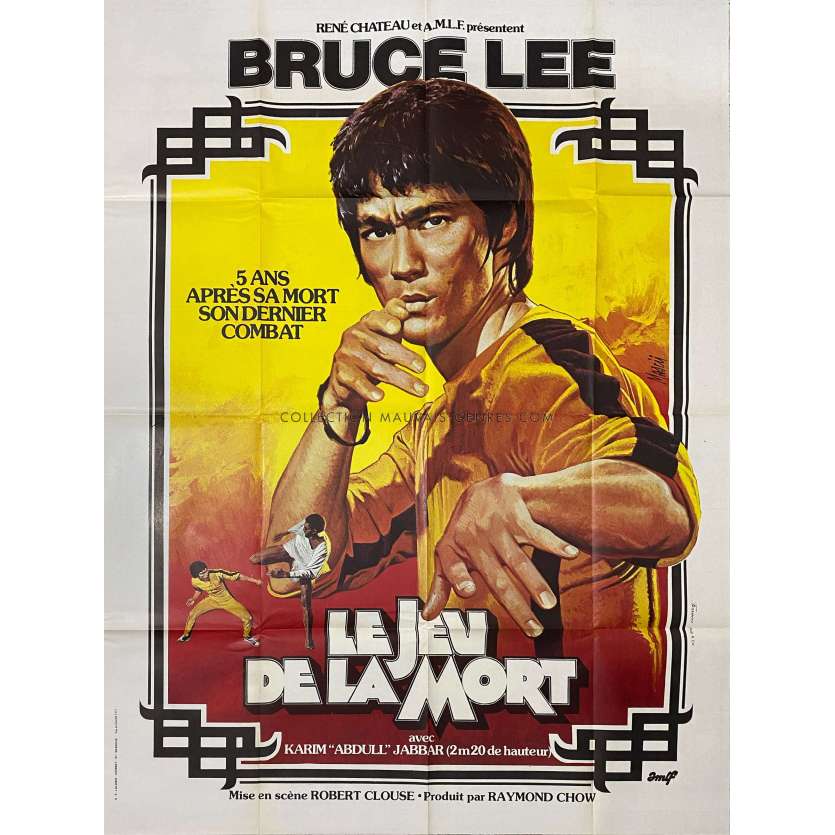 GAME OF DEATH Original Movie Poster- 47x63 in. - 1979 - Bruce Lee, Lo Wei