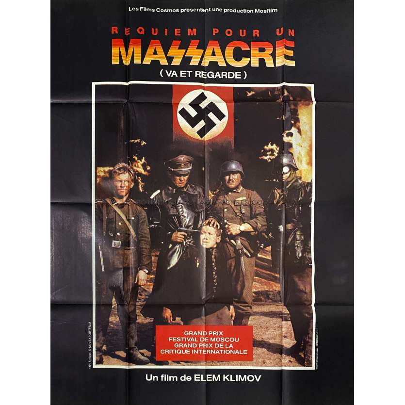 REQUIEM POUR UN MASSACRE Affiche de film- 120x160 cm. - 1985 - Aleksey Kravchenko, Elem Klimov