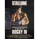 ROCKY 4 Affiche de film- 120x160 cm. - 1985 - Sylvester Stallone, Sylvester Stallone