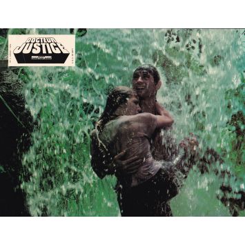 DOCTOR JUSTICE Original Lobby Card N01 - 9x12 in. - 1975 - John Phillip Law, Christian Jacques