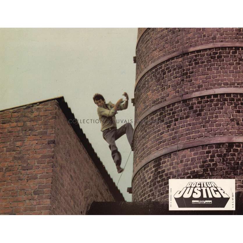 DOCTEUR JUSTICE Photo de film N02 - 22x28 cm. - 1975 - John Phillip Law, Christian Jacques