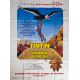 TINTIN AND THE TEMPLE OF THE SUN Original Movie Poster- 47x63 in. - 1969 - Claude bertrand, Hergé