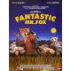 FANTASTIC MR FOX Original Movie Poster- 15x21 in. - 2009 - George Clooney, Wes Anderson