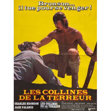 LES COLLINES DE LA TERREUR Affiche de film- 60x80 cm. - 1972 - Charles Bronson, Michael Winner