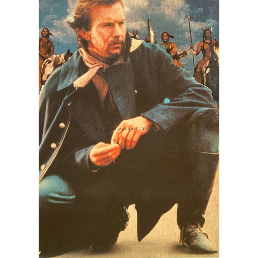 DANSE AVEC LES LOUPS Synopsis 4p - 21x30 cm. - 1990 - Mary McDowell, Kevin Costner