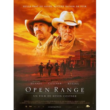 OPEN RANGE Affiche de film- 40x60 cm. - 2003 - Robert Duvall, Kevin Costner