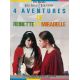 4 AVENTURES DE REINETTE ET MIRABELLE Affiche de film- 40x54 cm. - 1987 - Joëlle Miquel, Eric Rohmer