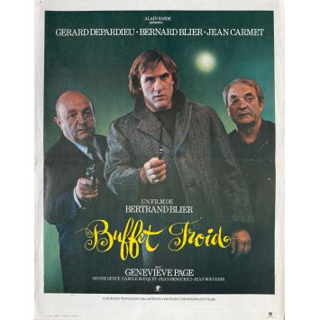 BUFFET FROID Original Movie Poster- 15x21 in. - 1979 - Gérard Depardieu, Bertrand Blier