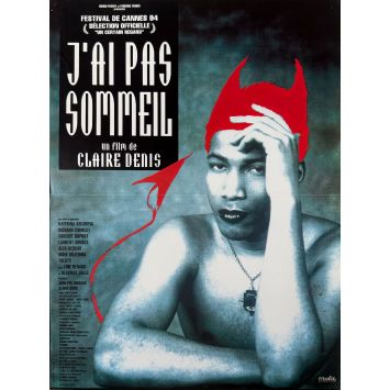 I CAN'T SLEEP Original Movie Poster- 15x21 in. - 1994 - Yekaterina Golubeva, Claire Denis