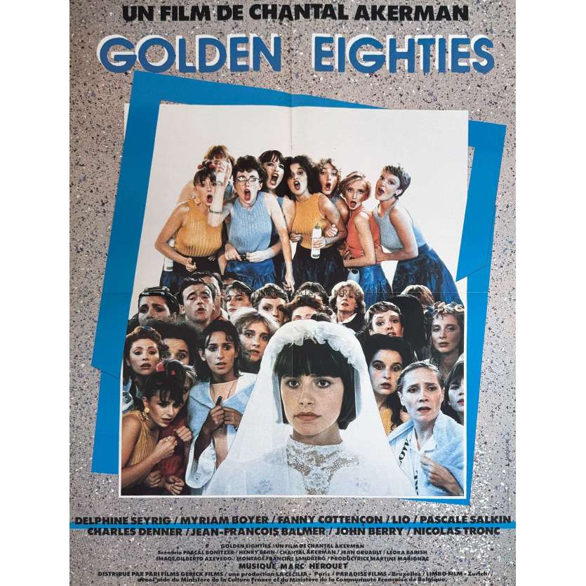 GOLDEN EIGHTIES Affiche de film- 60x80 cm. - 1986 - Lio, Chantal Akerman