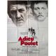 ADIEU POULET Affiche de film- 120x160 cm. - 1975 - Lino Ventura, Pierre Granier-Deferre