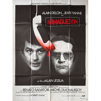ARMAGUEDDON Original Movie Poster- 47x63 in. - 1977 - Alain Delon, Alain Jessua