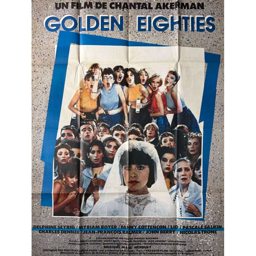 GOLDEN EIGHTIES Affiche de film- 120x160 cm. - 1986 - Lio, Chantal Akerman