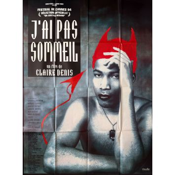 I CAN'T SLEEP Original Movie Poster- 47x63 in. - 1994 - Yekaterina Golubeva, Claire Denis