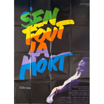 S'EN FOUT LA MORT Affiche de film- 120x160 cm. - 1990 - Isaach De Bankolé, Claire Denis