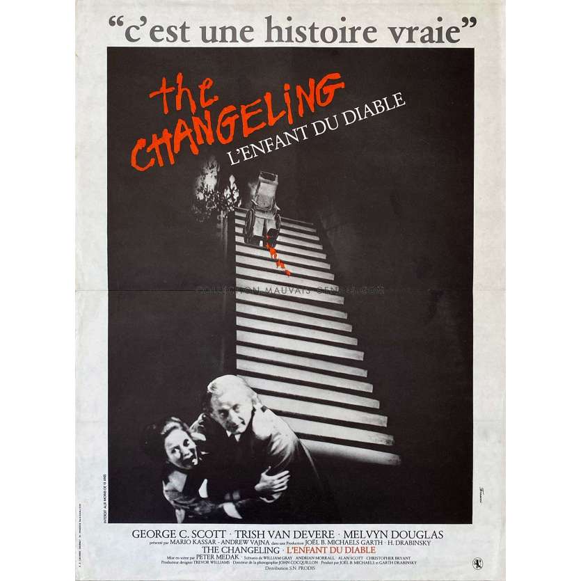 THE CHANGELING Movie Poster 15x21 in.-1980 - Peter Medak, George C. Scott