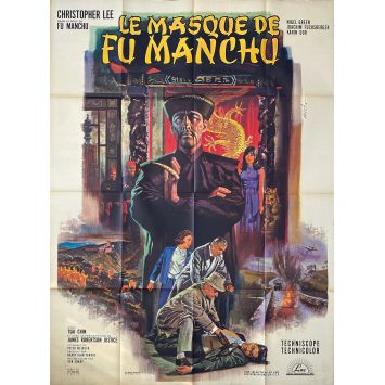 THE FACE OF FU MANCHU Movie Poster- 47x63 in. - 1965 - Don Sharp, Christopher Lee