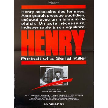 HENRY PORTRAIT OF A SERIAL KILLER Original Movie Poster- 15x21 in. - 1986 - Michael Rooker, John McNaughton