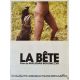 LA BETE Affiche de film- 40x54 cm. - 1975 - Sirpa Lane, Walerian Borowczyk