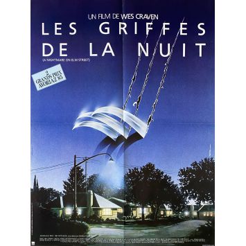 LES GRIFFES DE LA NUIT Affiche de film- 60x80 cm. - 1985 - Robert Englund, Wes Craven