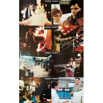 SCANNERS Photos de film x8 - White Typos - 22x28 cm. - 1981 - Patrick McGoohan, David Cronenberg