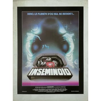INSEMINOID Synopsis- 24x30 cm. - 1982 - Robin Clarke, Norman J. Warren