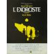 L'EXORCISTE Synopsis- 24x30 cm. - 1974 - Max Von Sidow, William Friedkin