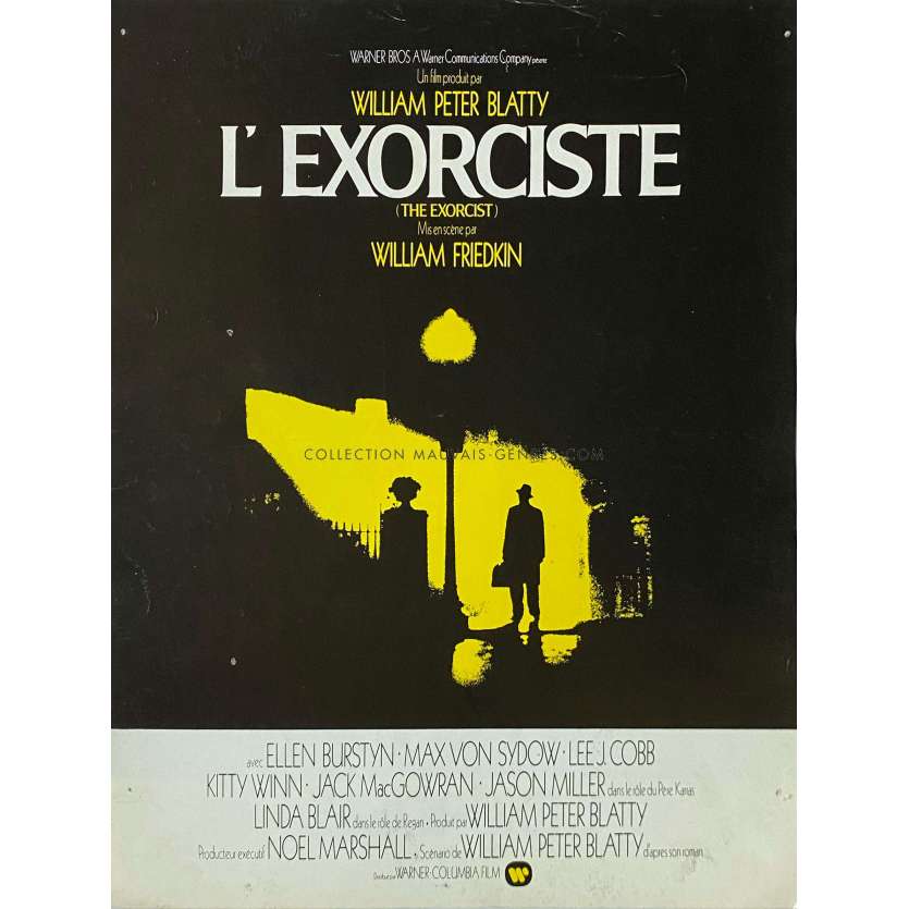 L'EXORCISTE Synopsis- 24x30 cm. - 1974 - Max Von Sidow, William Friedkin
