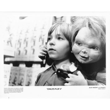 CHUCKY LA POUPEE DE SANG Photo de presse 5404-1019-21 - 20x25 cm. - 1990 - Alex Vincent, John Lafia