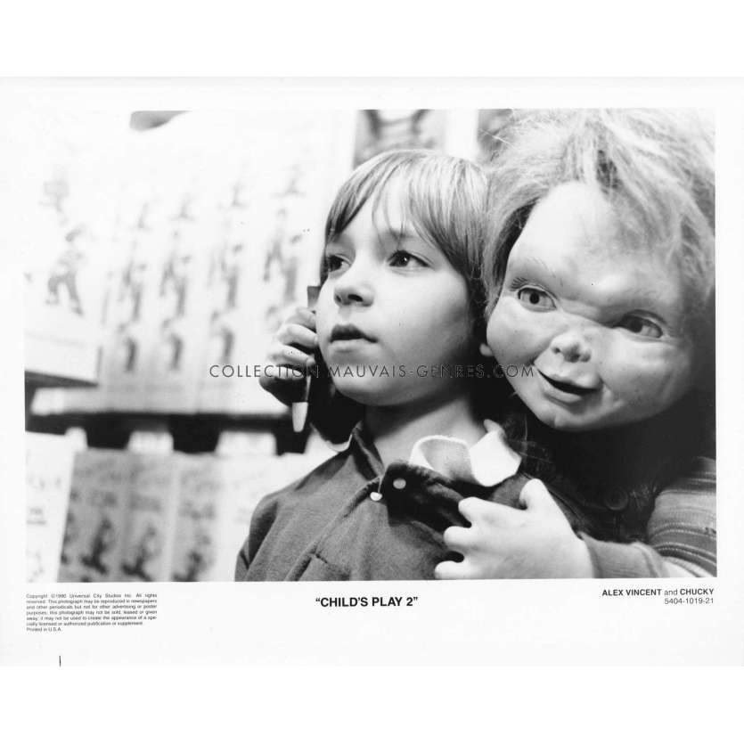 CHILD'S PLAY 2 Original Movie Still- 8x10 in. - 1990 - Alex Vincent, John Lafia