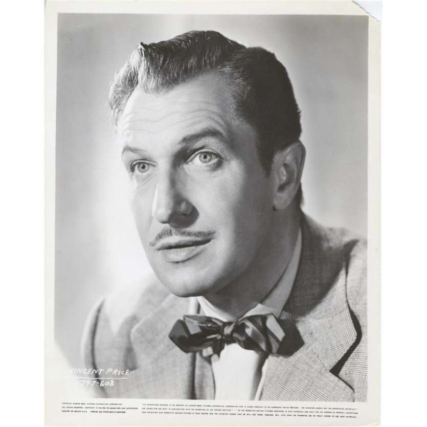 L'HOMME AU MASQUE DE CIRE Photo de presse US '53 House of Wax Vincent Price