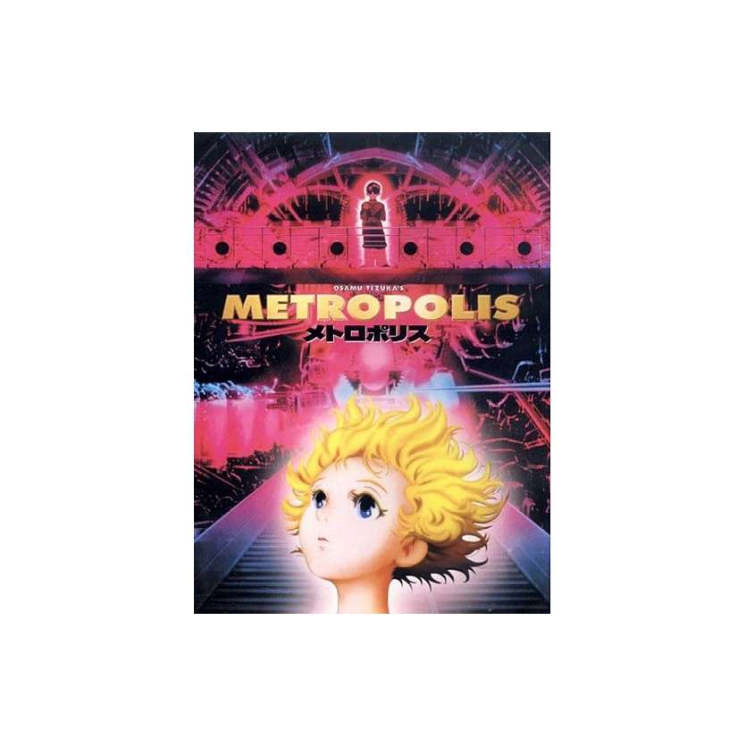 METROPOLIS French Poster 15x21 '01 Rintaro, Tezuka, Manga Movie Poster 