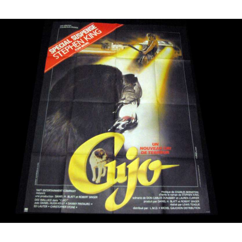 CUJO French Movie Poster 47x63 '83 Dee Wallace, Stephen KIng 