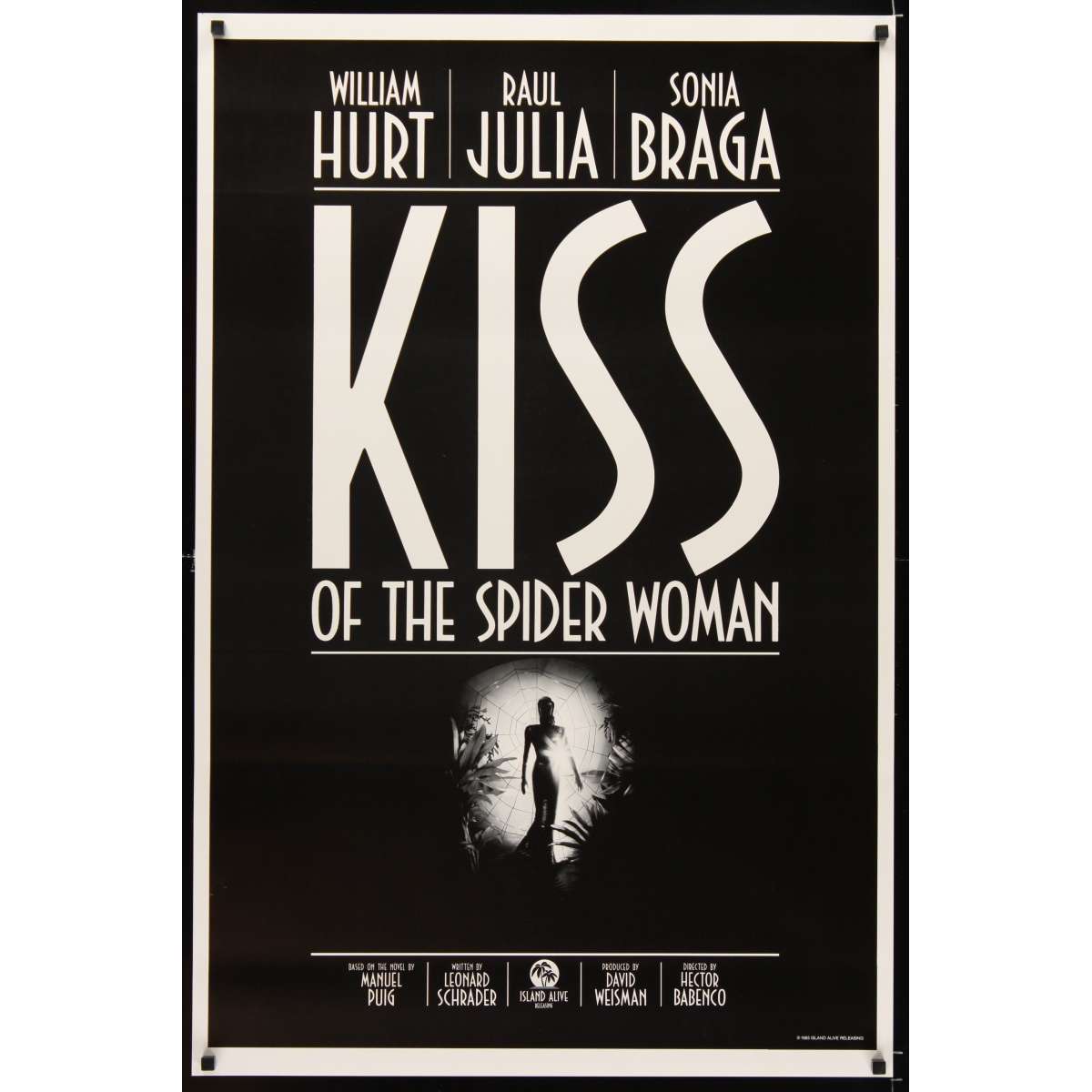KISS OF THE SPIDER WOMAN Movie Poster