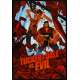 TUCKER & DALE VS. EVIL Rare teaser Movie Poster '10 wonderful wacky artwork 