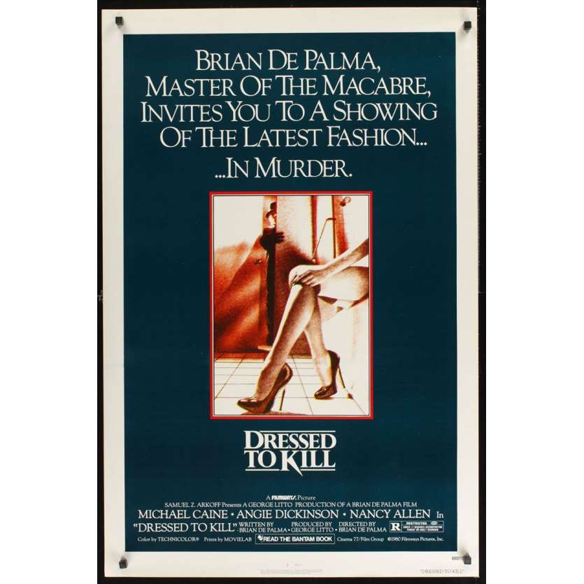 Mauvais-genres.com BRIAN DE PALMA Pulsions Affiche du film USA 1980 Affiches cinéma