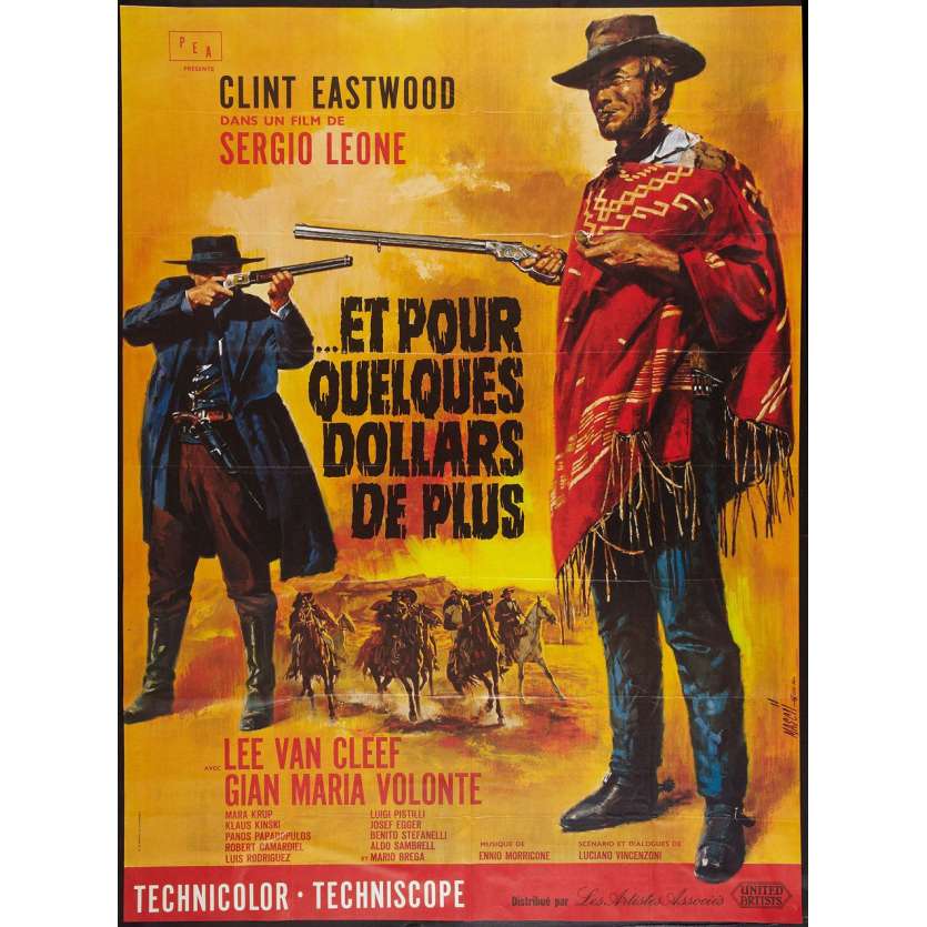 ET POUR QUELQUES DOLLARS DE PLUS Affiche