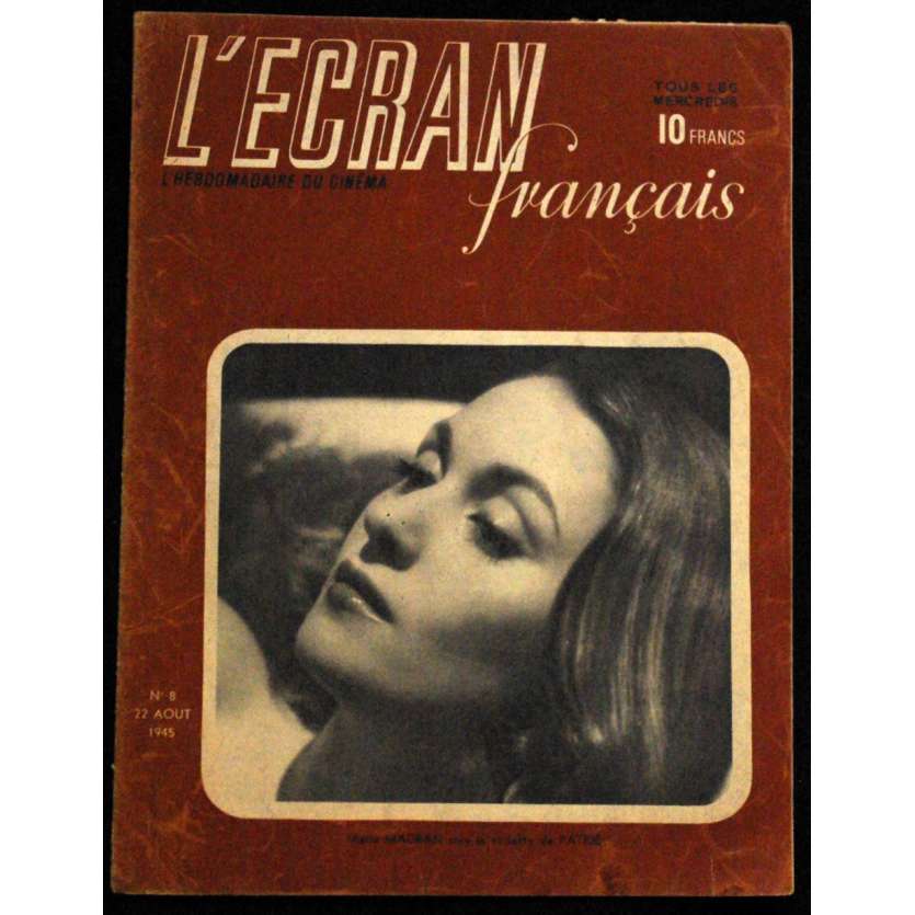 L'Ecran Français – N°008 – 1945 – Maria Mauban